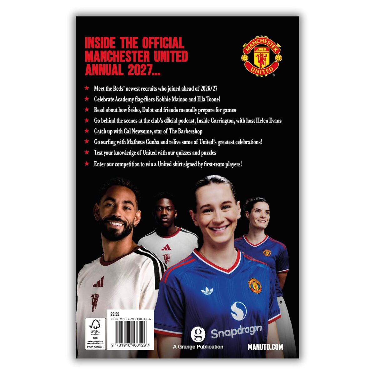 TM 08308 Manchester United FC Annual 2027