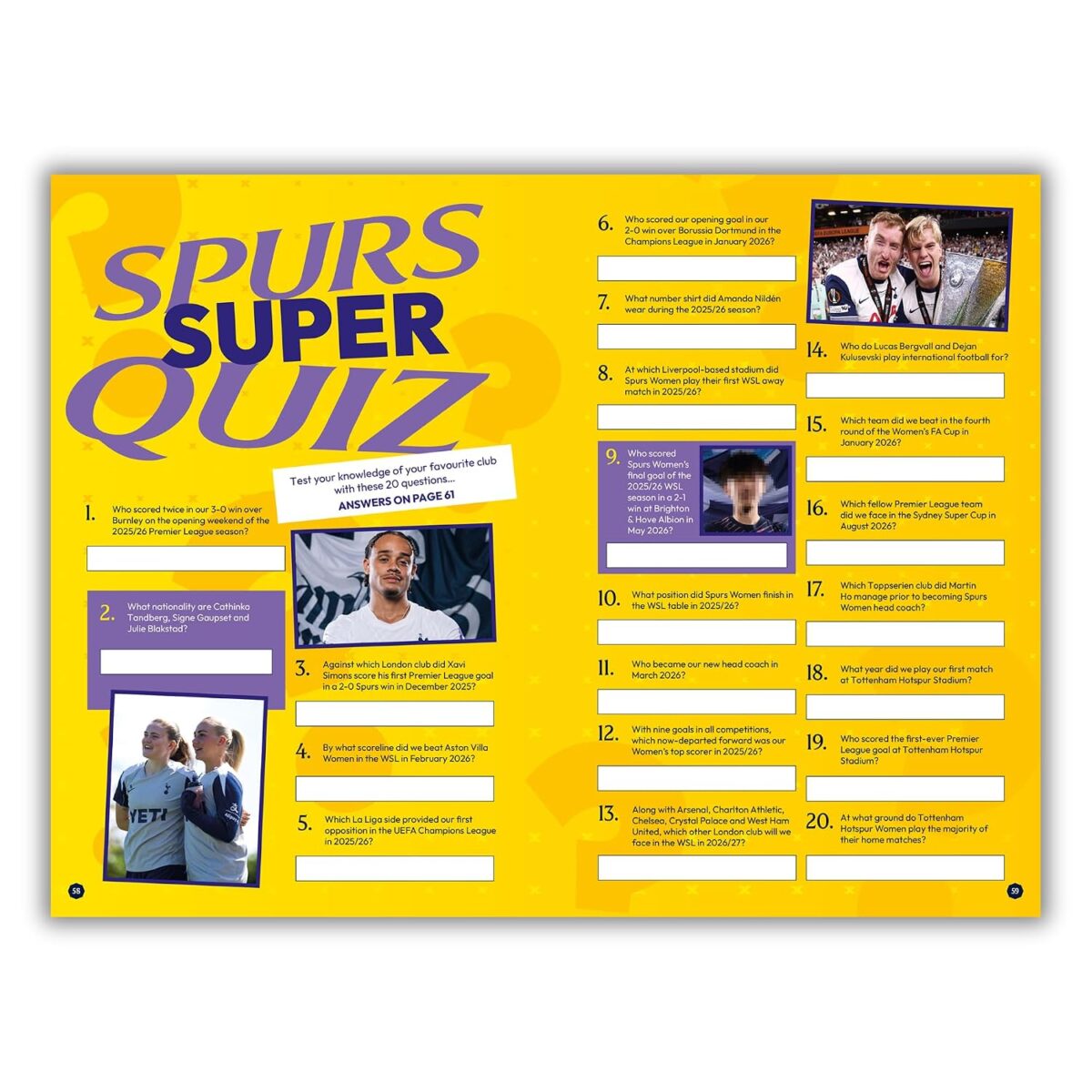 TM 08311 Tottenham Hotspur FC Annual 2027