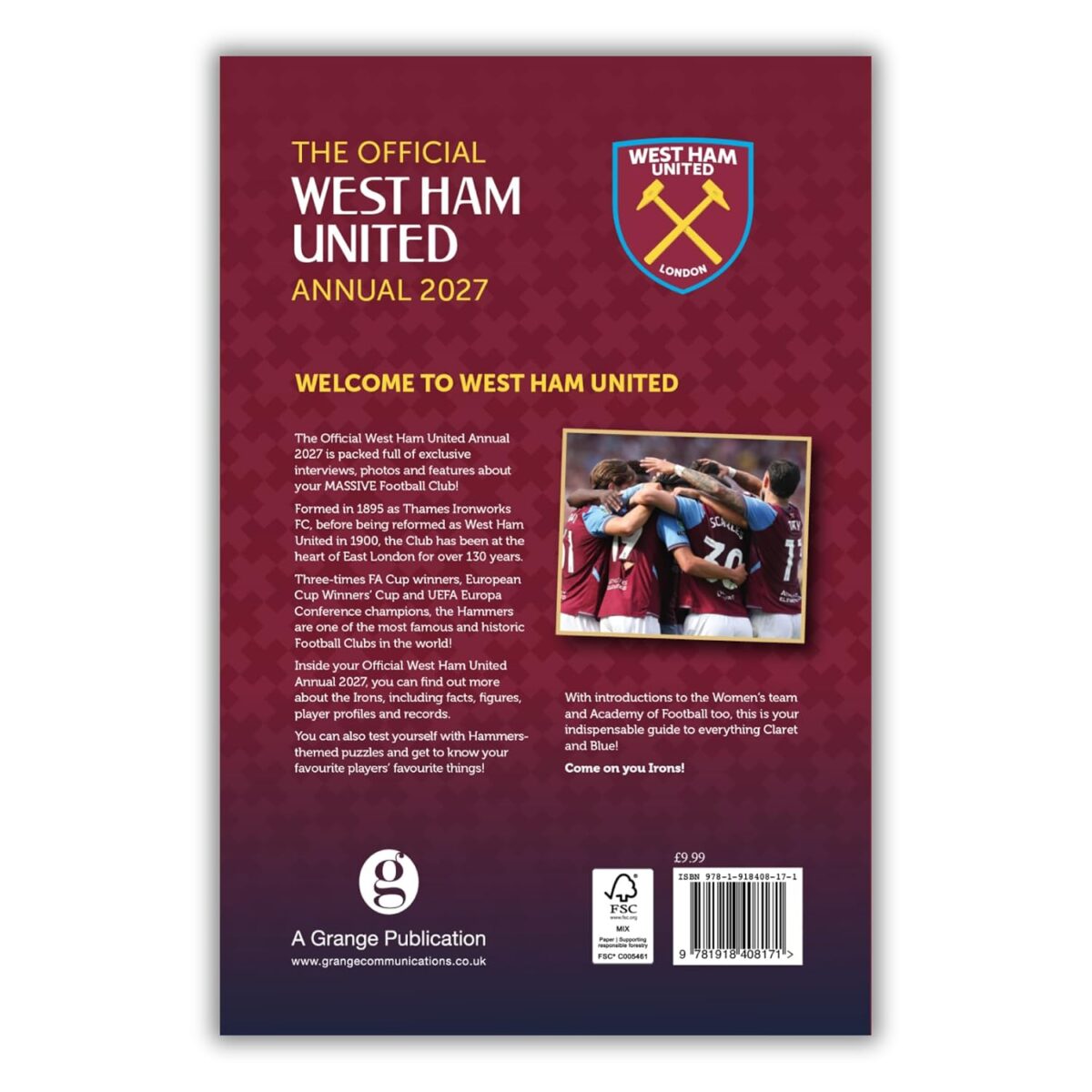 TM 08313 West Ham United FC Annual 2027