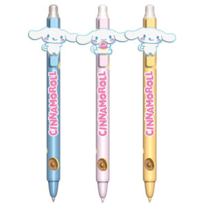 TM 08323 Cinnamoroll 3pk Erasable Gel Pen Set