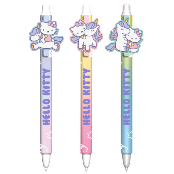TM 08324 Hello Kitty 3pk Erasable Gel Pen Set