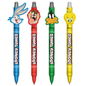 TM 08327 Looney Tunes 4pk Erasable Gel Pen Set