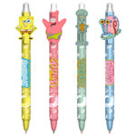 TM 08331 SpongeBob SquarePants 4pk Erasable Gel Pen Set