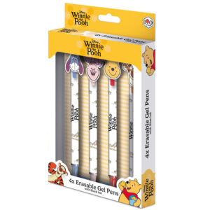 TM 08333 Winnie The Pooh 4pk Erasable Gel Pen Set