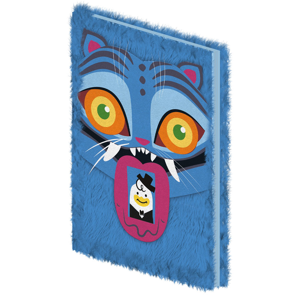 TM-08338-K-Pop-Demon-Hunters-Plush-Notebook TM 08338 K Pop Demon Hunters Plush Notebook