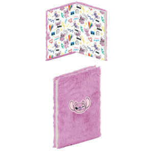 TM 08340 Lilo Stitch Angel Plush Notebook
