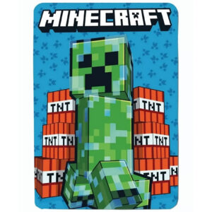 TM 08362 Minecraft Creeper Fleece Blanket