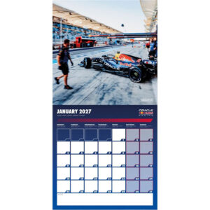 TM 08369 Oracle Red Bull Racing Square Calendar 2027
