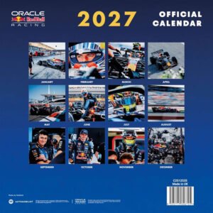 TM 08369 Oracle Red Bull Racing Square Calendar 2027