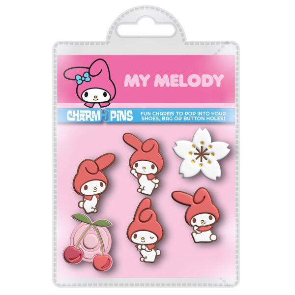TM 08371 My Melody Charm Pin Set
