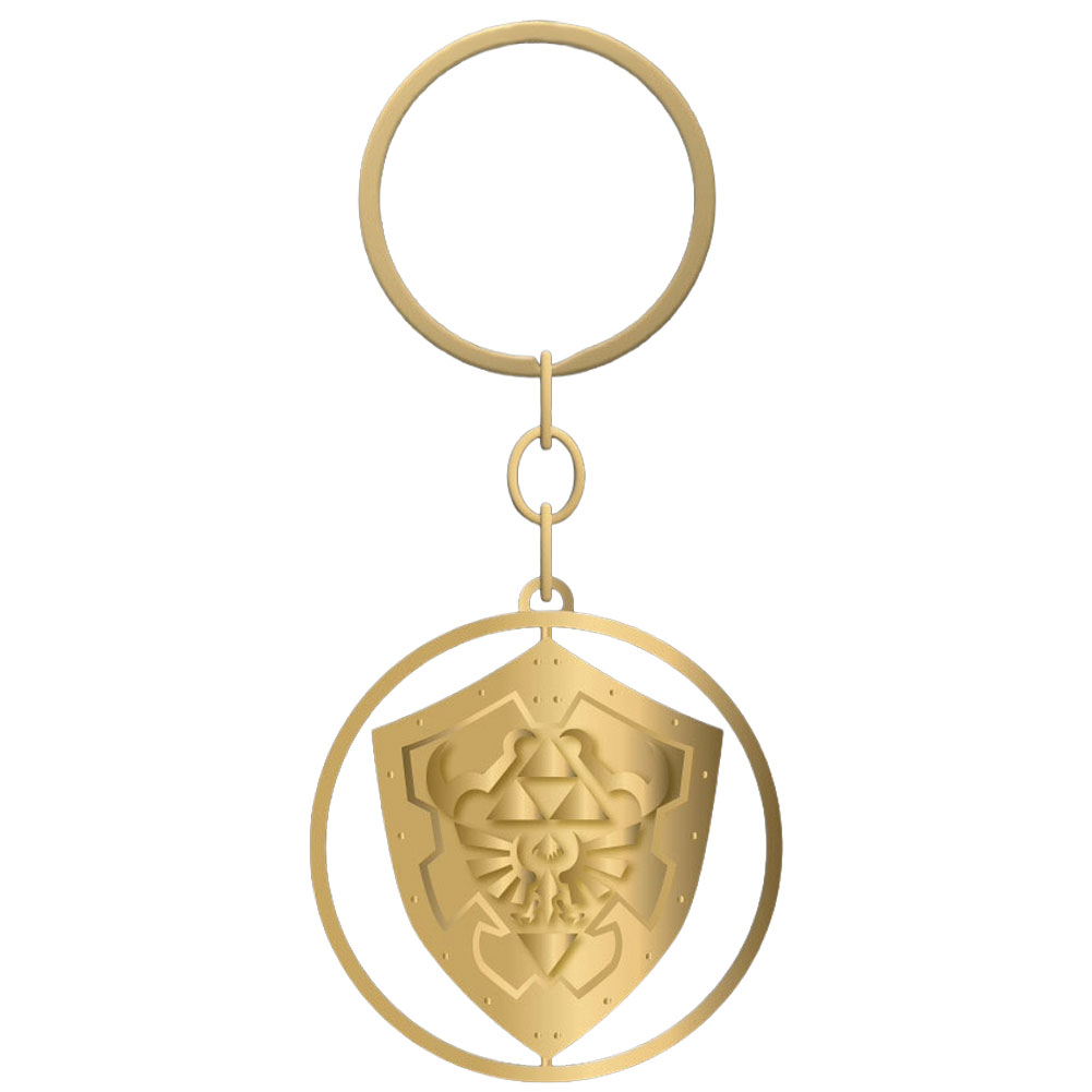 TM-08381-The-Legend-Of-Zelda-Metal-Spinner-Keyring TM 08381 The Legend Of Zelda Metal Spinner Keyring