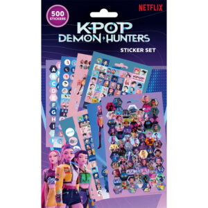 TM 08382 K POP Demon Hunters 500pc Sticker Set