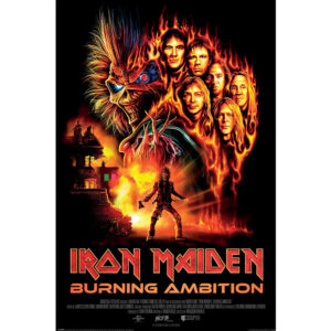 TM 08390 Iron Maiden Burning Ambition Poster