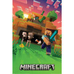 TM 08391 Minecraft Cinematic Skeletons Poster