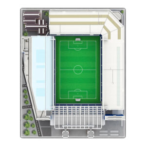 TM 08421 Everton FC Goodison Park Commemorative 3D Stadium Puzzle