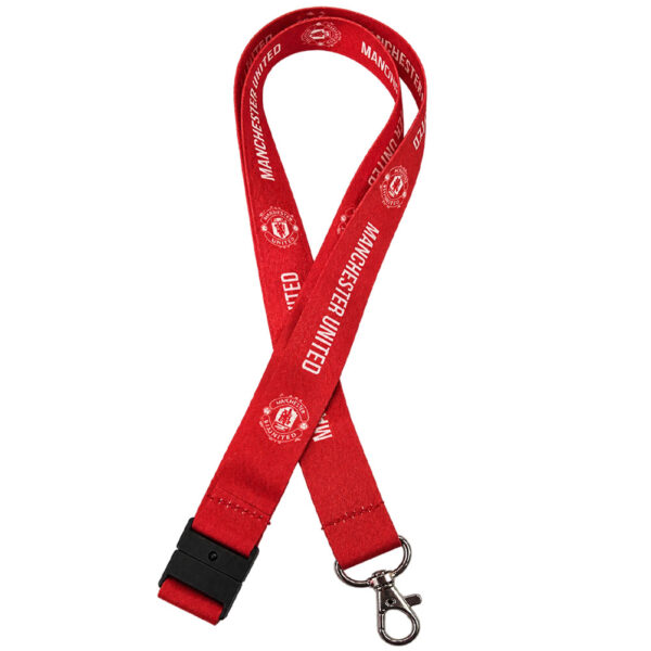 TM 08445 Manchester United FC Wordmark Lanyard