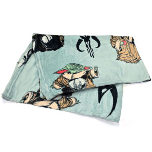 TM 08469 Star Wars The Mandalorian Fleece Blanket