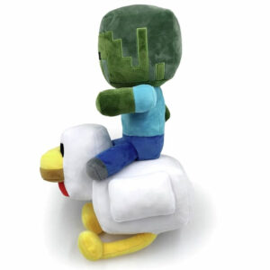 TM 08475 Minecraft Chicken Jockey Shaped Cushion