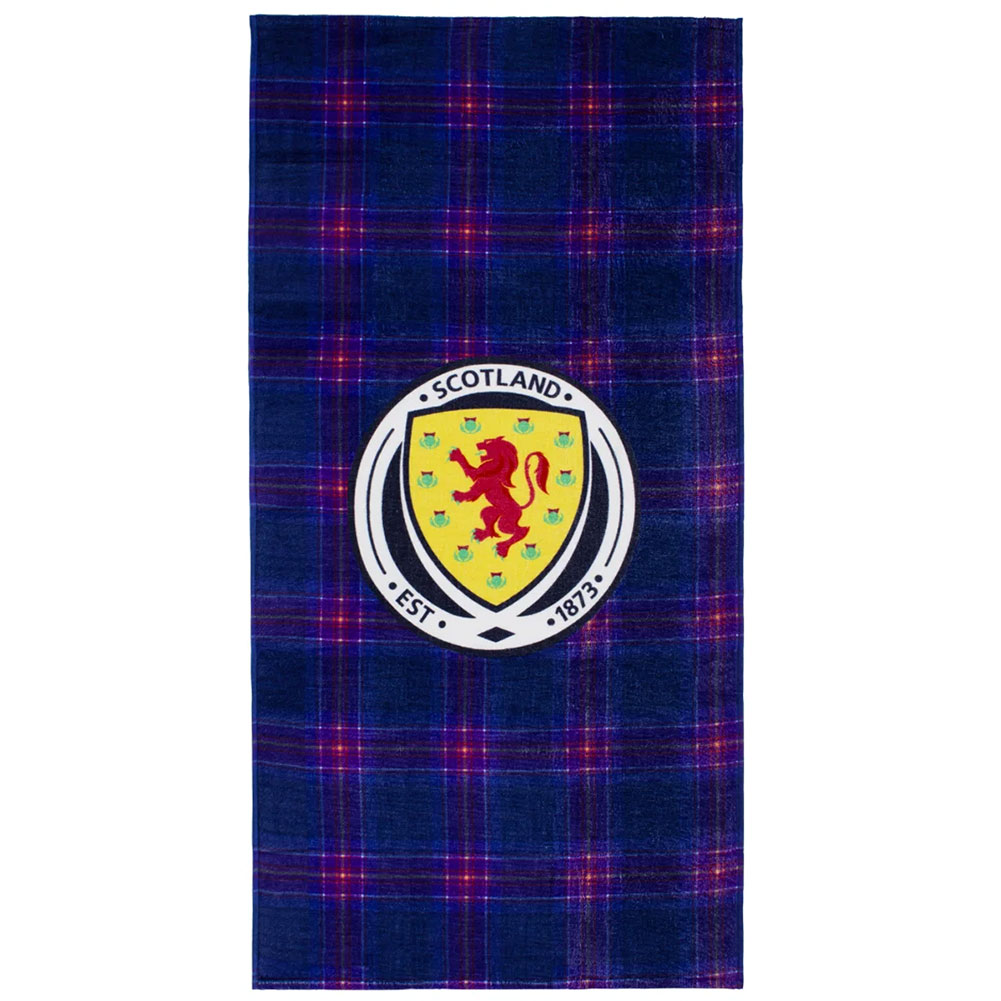 TM-08526-Scottish-FA-Tartan-Towel TM 08526 Scottish FA Tartan Towel