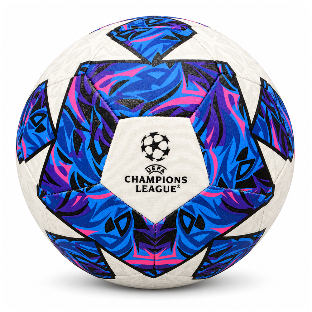 TM-08545-UEFA-Champions-League-Star-Neoprene-Football TM 08545 UEFA Champions League Star Neoprene Football